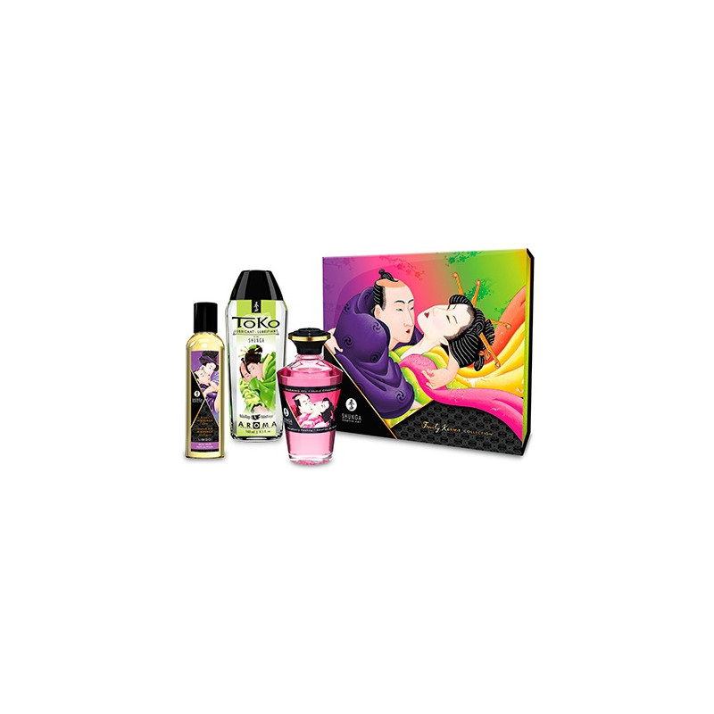 Shunga Kit de massage FRUITY KISSES Shunga